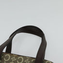CELINE C Macadam Canvas Hand Bag Beige Gold Auth BD2013-8