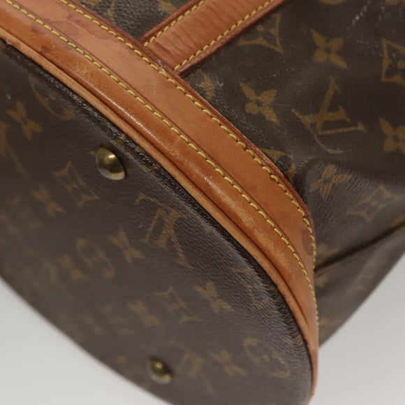 LOUIS VUITTON Monogram Bucket GM Shoulder Bag M42236 LV Auth BD2021