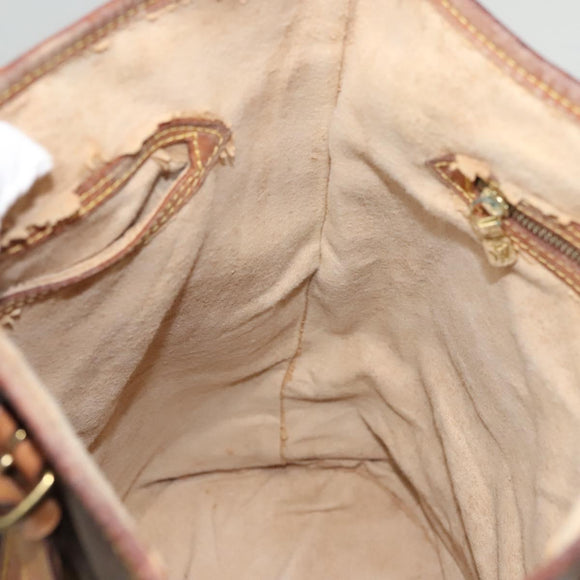 LOUIS VUITTON Monogram Bucket GM Shoulder Bag M42236 LV Auth BD2021