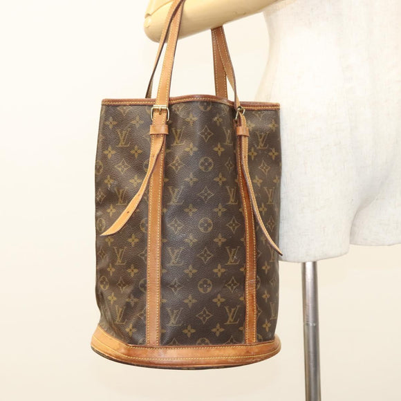 LOUIS VUITTON Monogram Bucket GM Shoulder Bag M42236 LV Auth BD2021