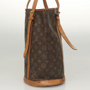 LOUIS VUITTON Monogram Bucket GM Shoulder Bag M42236 LV Auth BD2021-4
