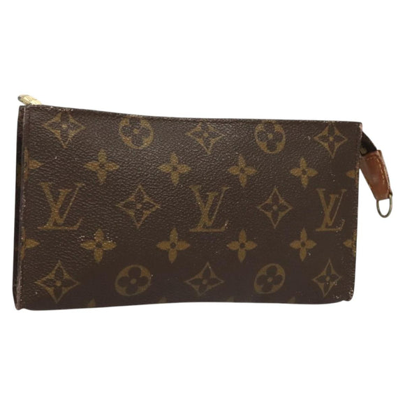 LOUIS VUITTON Monogram Bucket GM Accessory Pouch LV Auth BD2022