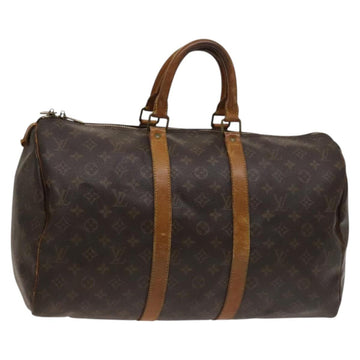 LOUIS VUITTON Monogram Keepall 45 Boston Bag M41428 LV Auth BD2023