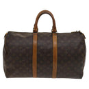LOUIS VUITTON Monogram Keepall 45 Boston Bag M41428 LV Auth BD2023-2