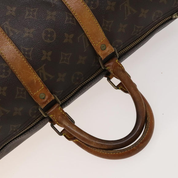 LOUIS VUITTON Monogram Keepall 45 Boston Bag M41428 LV Auth BD2023