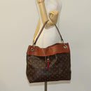 LOUIS VUITTON Monogram Tuyle Lee Hobo Hand Bag M43155 LV Auth BD2027-20