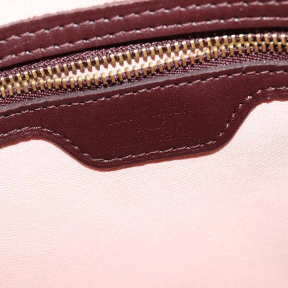 LOUIS VUITTON Monogram Mini Cabas Piano Tote Bag SPO Rouge LV Auth BD2029