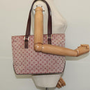 LOUIS VUITTON Monogram Mini Cabas Piano Tote Bag SPO Rouge LV Auth BD2029-19