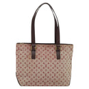 LOUIS VUITTON Monogram Mini Cabas Piano Tote Bag SPO Rouge LV Auth BD2029-13