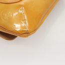 LOUIS VUITTON Monogram Vernis Thompson Street Bag Beige M91301 LV Auth BD2033-17