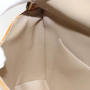 LOUIS VUITTON Monogram Vernis Thompson Street Bag Beige M91301 LV Auth BD2033-22