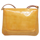 LOUIS VUITTON Monogram Vernis Thompson Street Bag Beige M91301 LV Auth BD2033-2