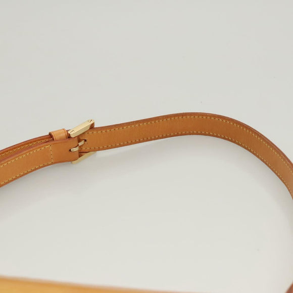 LOUIS VUITTON Monogram Vernis Thompson Street Bag Beige M91301 LV Auth BD2033