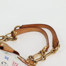 LOUIS VUITTON Monogram Multicolor Annie MM Tote Bag White M40307 LV Auth BD2040-14