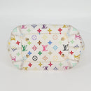 LOUIS VUITTON Monogram Multicolor Annie MM Tote Bag White M40307 LV Auth BD2040-6