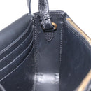 BURBERRY Nova Check Shoulder Bag Canvas Yellow Gold Auth BD2041-17