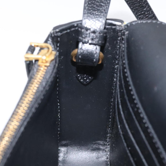 BURBERRY Nova Check Shoulder Bag Canvas Yellow Gold Auth BD2041