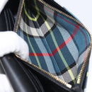 BURBERRY Nova Check Shoulder Bag Canvas Yellow Gold Auth BD2041-21