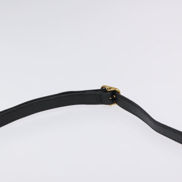 BURBERRY Nova Check Shoulder Bag Canvas Yellow Gold Auth BD2041