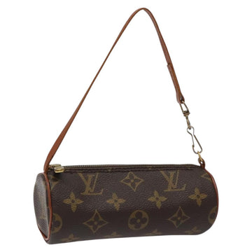 LOUIS VUITTON Monogram Papillon Pouch LV Auth BD2060