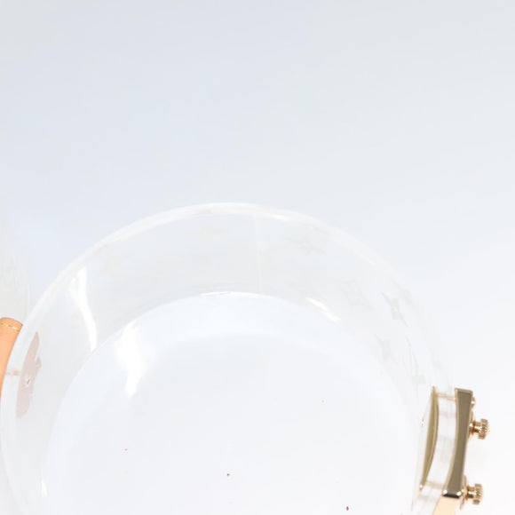 LOUIS VUITTON Monogram Boite Scott Accessory Case Clear GI0203 LV Auth BD2065