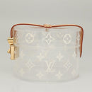 LOUIS VUITTON Monogram Boite Scott Accessory Case Clear GI0203 LV Auth BD2065-3