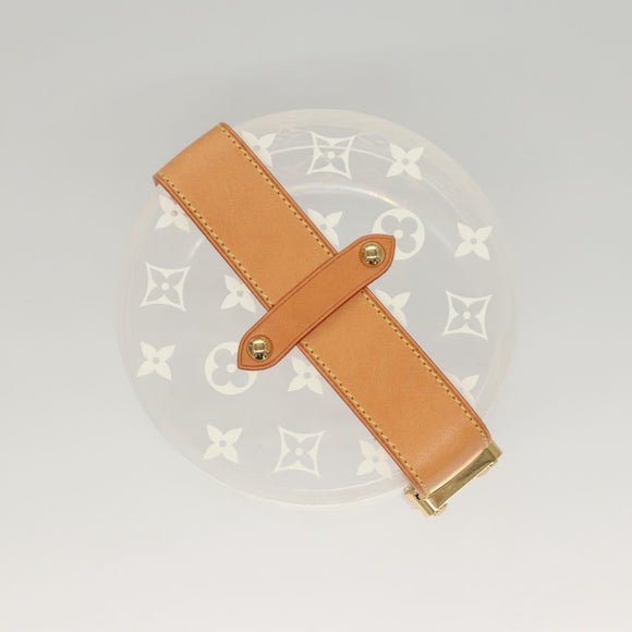 LOUIS VUITTON Monogram Boite Scott Accessory Case Clear GI0203 LV Auth BD2065