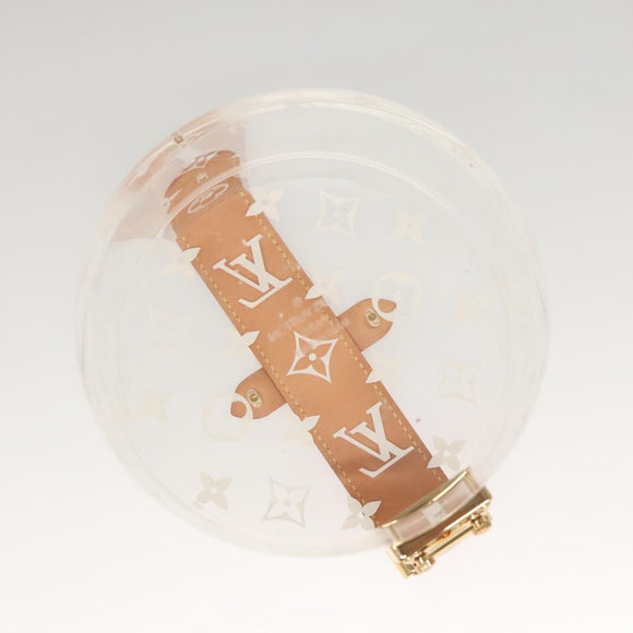 LOUIS VUITTON Monogram Boite Scott Accessory Case Clear GI0203 LV Auth BD2065