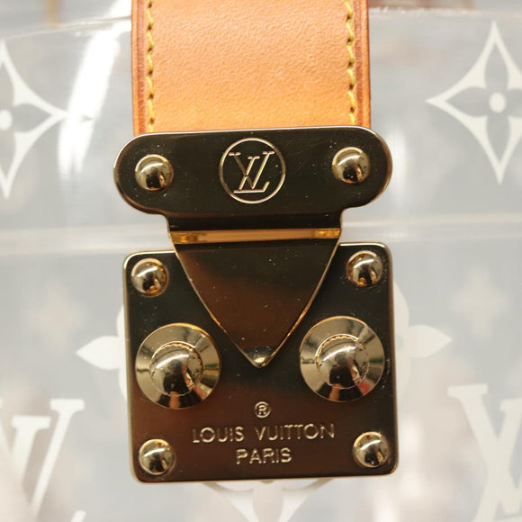 LOUIS VUITTON Monogram Boite Scott Accessory Case Clear GI0203 LV Auth BD2065