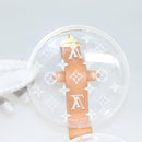 LOUIS VUITTON Monogram Boite Scott Accessory Case Clear GI0203 LV Auth BD2065-8