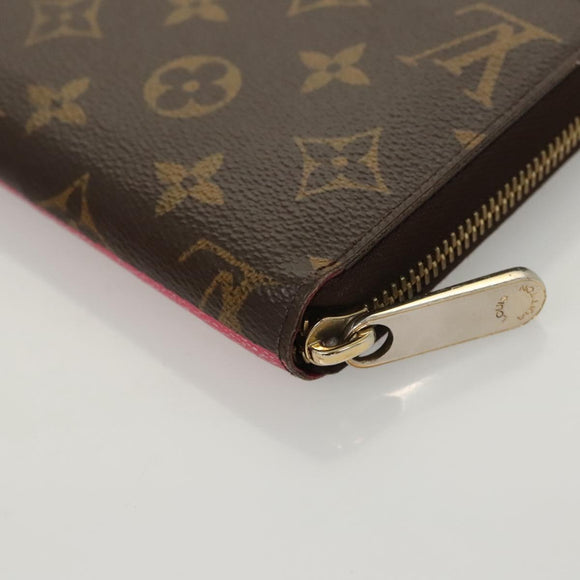 LOUIS VUITTON Monogram Evasion Zippy Wallet Long Wallet M61360 LV Auth BD2071