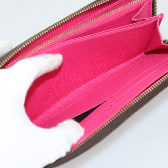 LOUIS VUITTON Monogram Evasion Zippy Wallet Long Wallet M61360 LV Auth BD2071