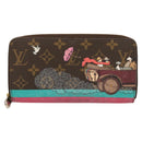LOUIS VUITTON Monogram Evasion Zippy Wallet Long Wallet M61360 LV Auth BD2071-13