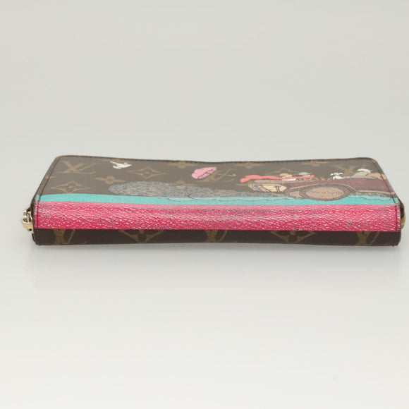 LOUIS VUITTON Monogram Evasion Zippy Wallet Long Wallet M61360 LV Auth BD2071