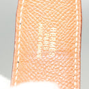 HERMES Constance Belt Leather 22.8""-24.8"" Black Gold Auth BD2074-10