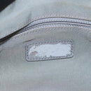 CHANEL Chain Paris Byzantine Shoulder Bag Nylon Black Silver CC Auth BD2076-15