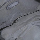CHANEL Kette Paris Byzantine Schultertasche Nylon Schwarz Silber CC Auth BD2076-19