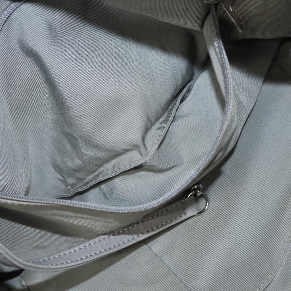 CHANEL Chain Paris Byzantine Shoulder Bag Nylon Black Silver CC Auth BD2076