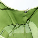 BOTTEGA VENETA Shoulder Bag Leather Green Silver Auth BD2078V-19