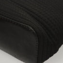 GUCCI Bamboo Hand Bag Canvas 2way Black Silver 000 1998 0540 Auth BD2082-14