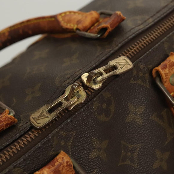 LOUIS VUITTON Monogram Keepall 45 Boston Bag M41428 LV Auth BD2089