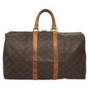 LOUIS VUITTON Monogram Keepall 45 Boston Bag M41428 LV Auth BD2089-13