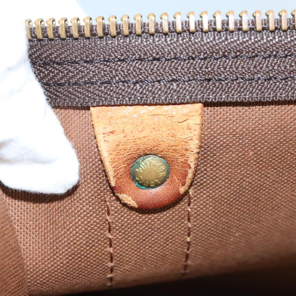 LOUIS VUITTON Monogram Keepall 45 Boston Bag M41428 LV Auth BD2089