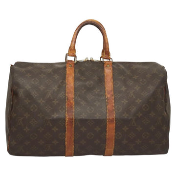 LOUIS VUITTON Monogram Keepall 45 Boston Bag M41428 LV Auth BD2089 - 0
