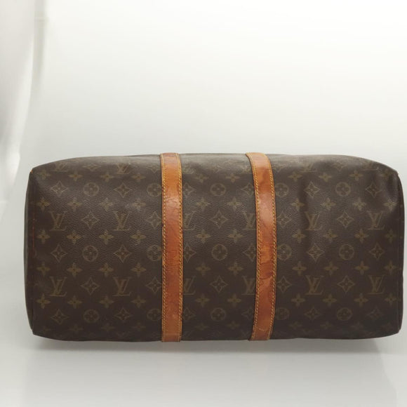 LOUIS VUITTON Monogram Keepall 45 Boston Bag M41428 LV Auth BD2089