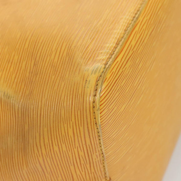 LOUIS VUITTON Epi Petit Noe Shoulder Bag Yellow M44109 LV Auth BD2091