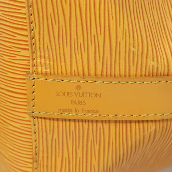 LOUIS VUITTON Epi Petit Noe Shoulder Bag Yellow M44109 LV Auth BD2091