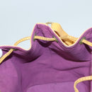 LOUIS VUITTON Epi Petit Noe Shoulder Bag Yellow M44109 LV Auth BD2091-20