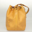 LOUIS VUITTON Epi Petit Noe Shoulder Bag Yellow M44109 LV Auth BD2091-4