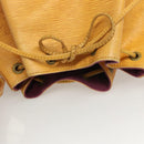 LOUIS VUITTON Epi Petit Noe Shoulder Bag Yellow M44109 LV Auth BD2091-6